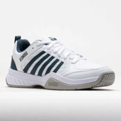 K-Swiss Court Express 2 Men's White/Stargazer/Vapor Blue 10 K-Swiss Court Express 2 Men's White/Stargazer/Vapor Blue -Holabird Sports Store 118296 5