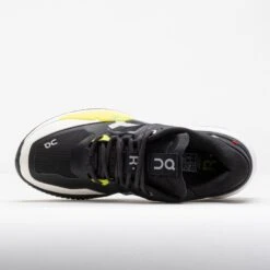 On Running On The Roger Pro 2 Clay Men's Black/Lime -Holabird Sports Store 118307 2