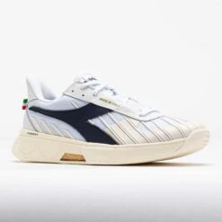 Diadora B.Elite Star Unisex White/Blue Corsair -Holabird Sports Store 118315 5