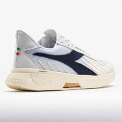 Diadora B.Elite Star Unisex White/Blue Corsair -Holabird Sports Store 118315 6