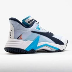 Diadora B.Icon 3 AG Men's White/Blue Corsair -Holabird Sports Store 118321 6