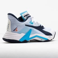 Diadora B.Icon 3 Clay Men's White/Blue Corsair -Holabird Sports Store 118322 6