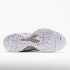 Diadora Blushield Torneo 3 AG Women's White/Silver -Holabird Sports Store 118324 4