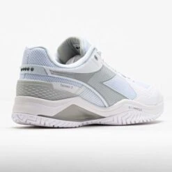 Diadora Blushield Torneo 3 AG Women's White/Silver -Holabird Sports Store 118324 6
