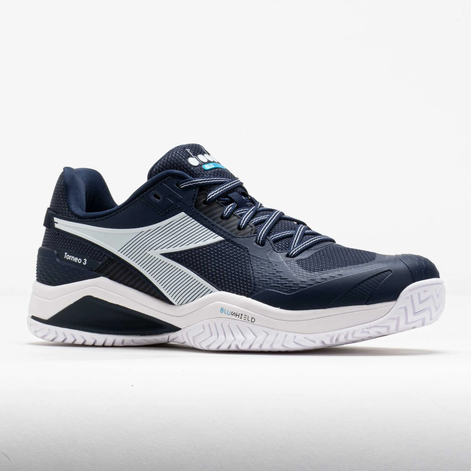 Diadora Blushield Torneo 3 AG Men's Blue Corsair/White 5 Diadora Blushield Torneo 3 AG Men's Blue Corsair/White - Image 5