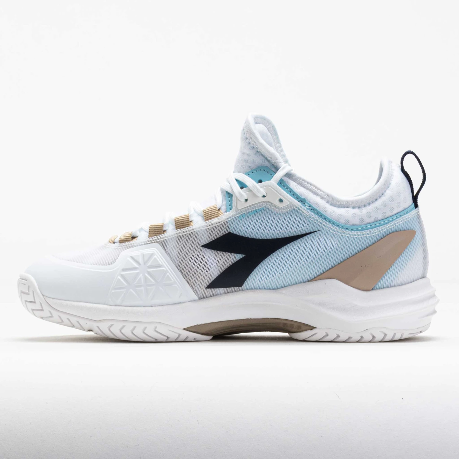 Diadora Speed Blushield Fly 4+ AG Women's White/Blue Corsair 2 Diadora Speed Blushield Fly 4+ AG Women's White/Blue Corsair - Image 2