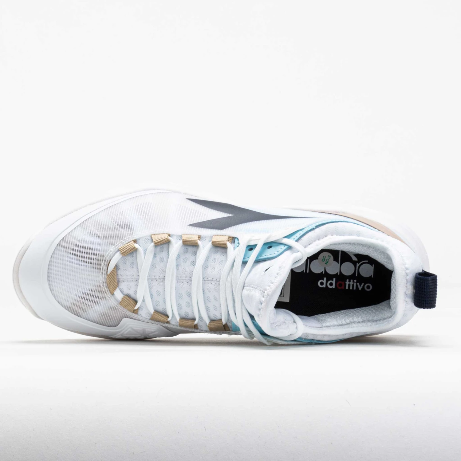 Diadora Speed Blushield Fly 4+ AG Women's White/Blue Corsair 3 Diadora Speed Blushield Fly 4+ AG Women's White/Blue Corsair - Image 3