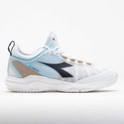 Diadora Speed Blushield Fly 4+ AG Women's White/Blue Corsair