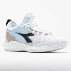 Diadora Speed Blushield Fly 4+ AG Women's White/Blue Corsair 10 Diadora Speed Blushield Fly 4+ AG Women's White/Blue Corsair -Holabird Sports Store 118329 5
