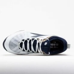 Diadora Speed Blushield Fly 4+ AG Men's White/Blue Corsair -Holabird Sports Store 118331 2