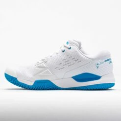 Wilson Rush Pro Ace Men's White/White/Atomic Blue -Holabird Sports Store 118379 1