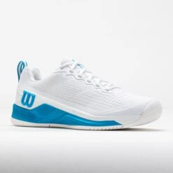 Wilson Rush Pro 4.5 Men's White/White/Atomic Blue -Holabird Sports Store 118389 5