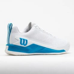 Wilson Rush Pro 4.5 Men's White/White/Atomic Blue -Holabird Sports Store 118389 6