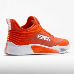 K-Swiss Hypercourt Pinnacle Men's Scarlet Ibis/White/Infinity -Holabird Sports Store 118420 6