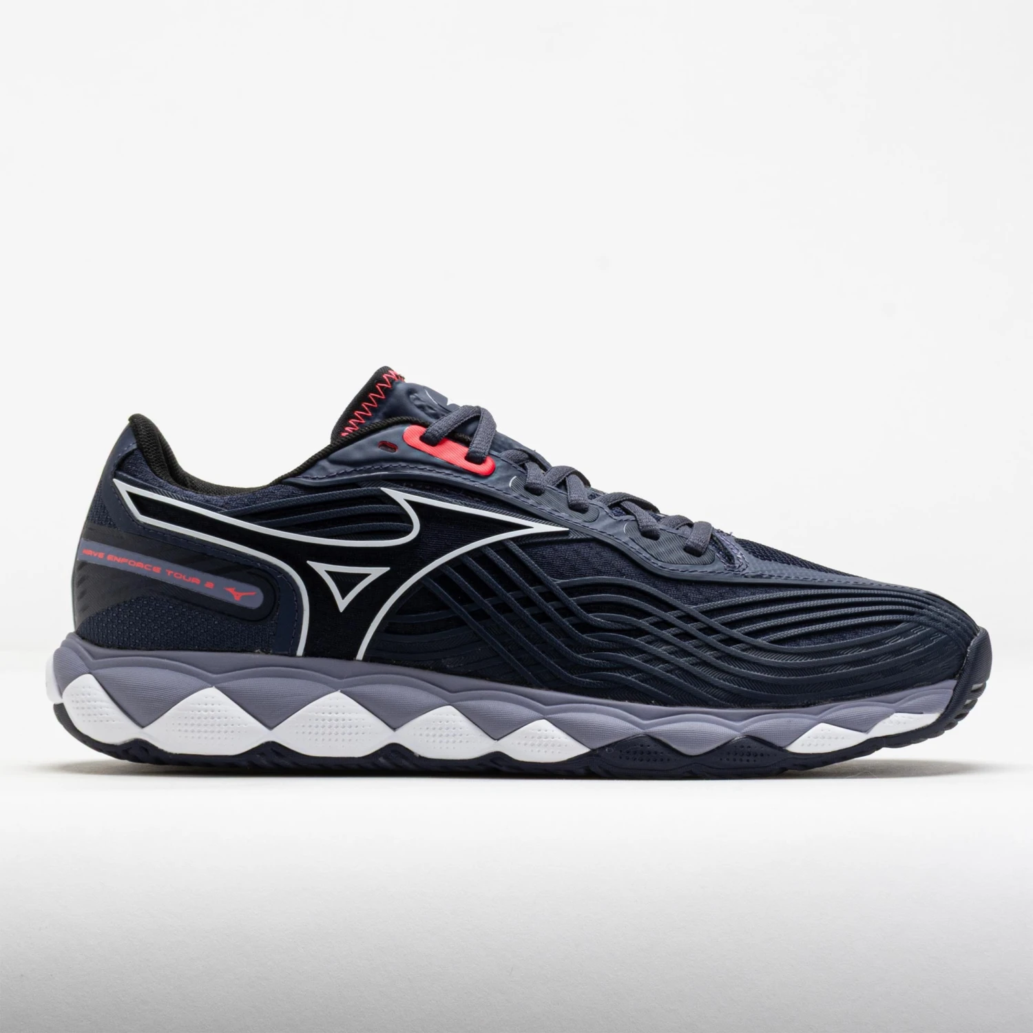Mizuno Wave Enforce Tour 2 AC Men's Odyssey Grey/White 1 Mizuno Wave Enforce Tour 2 AC Men's Odyssey Grey/White