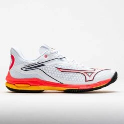 Mizuno Wave Exceed Tour 6 AC Men's White/Firey Coral