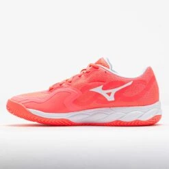 Mizuno Wave Enforce Court AC Women's Striking Coral/White -Holabird Sports Store 118430 1