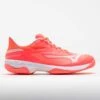 Mizuno Wave Exceed Court AC Women's Striking Coral/White -Holabird Sports Store 118433 3