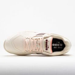 Diadora Blushield Torneo 3 AG Women's White/Maroon/Desert Flower -Holabird Sports Store 118522 2