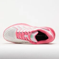 K-Swiss Ultrashot 4 Women's White/Neon Pastel Pink/Hot Neon Pink -Holabird Sports Store 118530 2