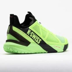 K-Swiss K-Frame Speed Men's Soft Neon Green/Black/Neon Lava -Holabird Sports Store 118532 6