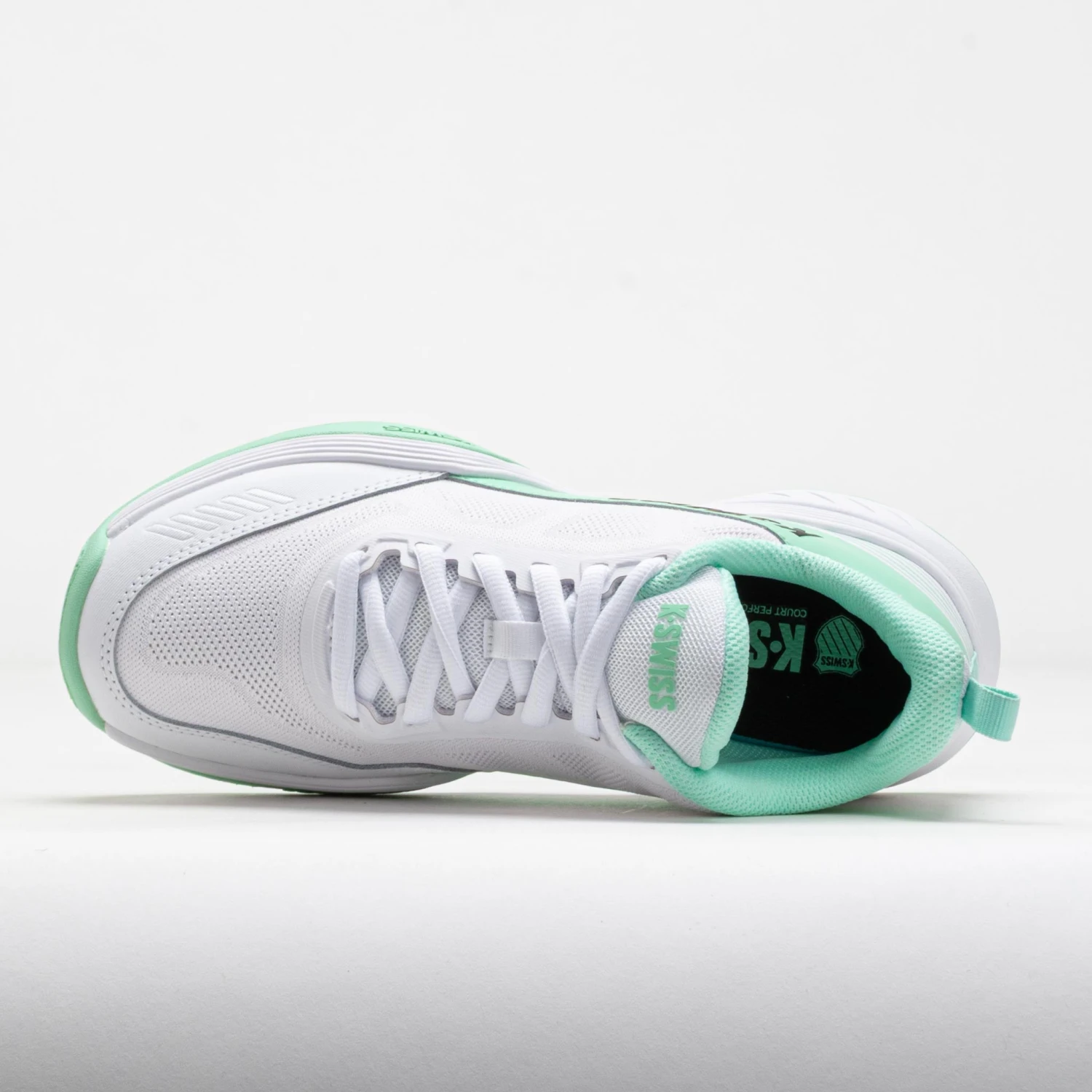 K-Swiss Speedex 2 Women's White/Neon Mint/Black 3 K-Swiss Speedex 2 Women's White/Neon Mint/Black - Image 3