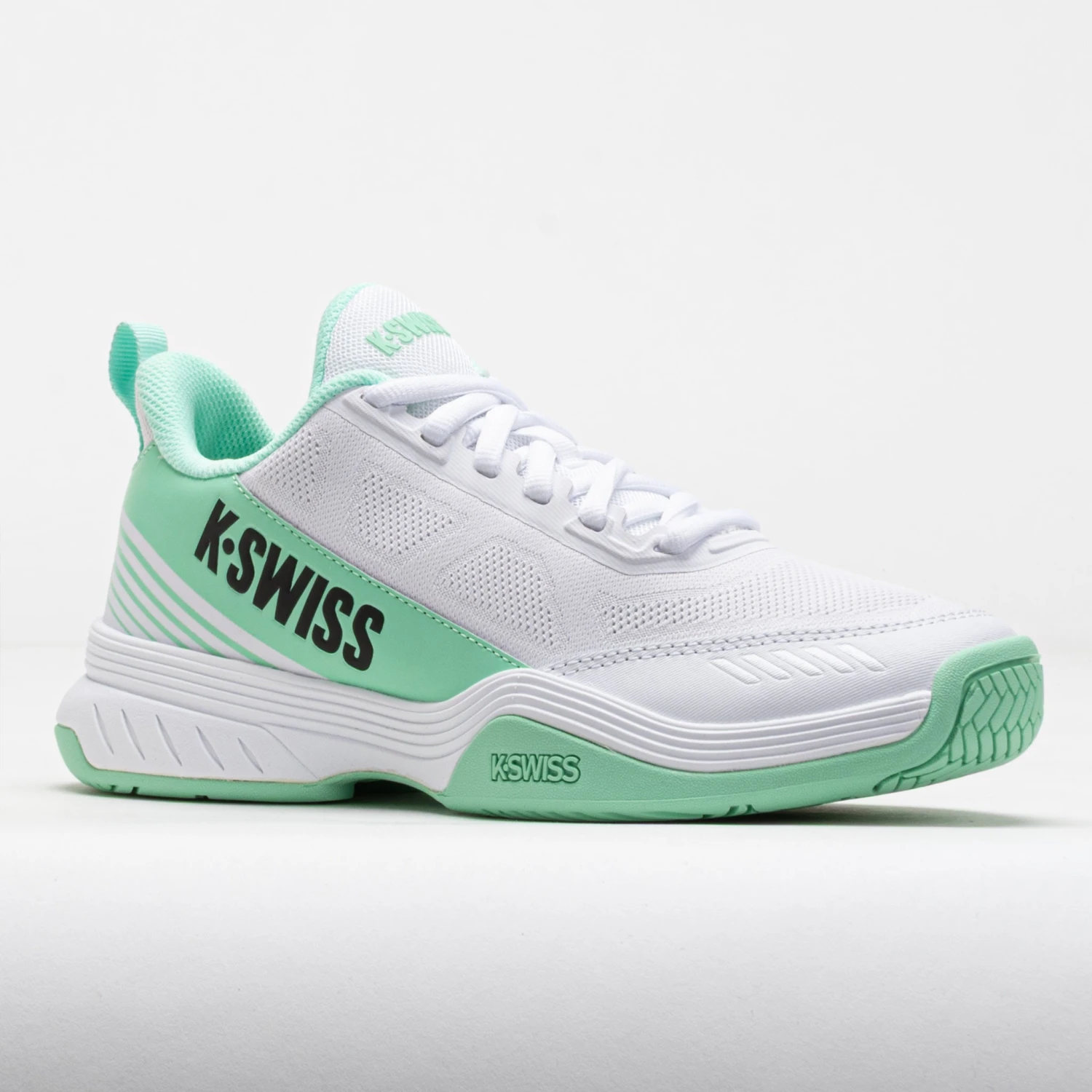 K-Swiss Speedex 2 Women's White/Neon Mint/Black 5 K-Swiss Speedex 2 Women's White/Neon Mint/Black - Image 5