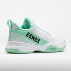 K-Swiss Speedex 2 Women's White/Neon Mint/Black 11 K-Swiss Speedex 2 Women's White/Neon Mint/Black -Holabird Sports Store 118538 6