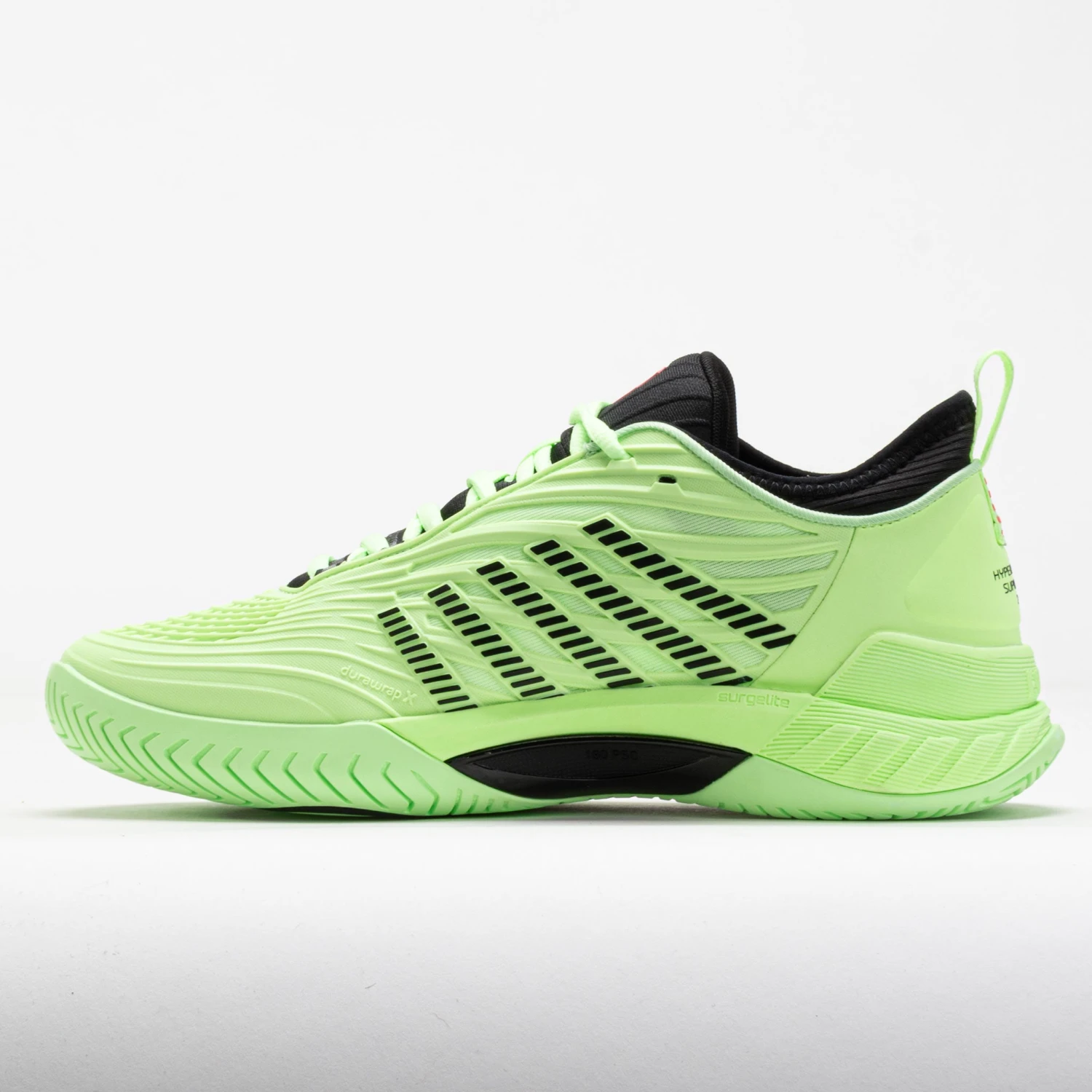 K-Swiss Hypercourt Supreme 2 Men's Soft Neon Green/Black/Neon Lava 2 K-Swiss Hypercourt Supreme 2 Men's Soft Neon Green/Black/Neon Lava - Image 2