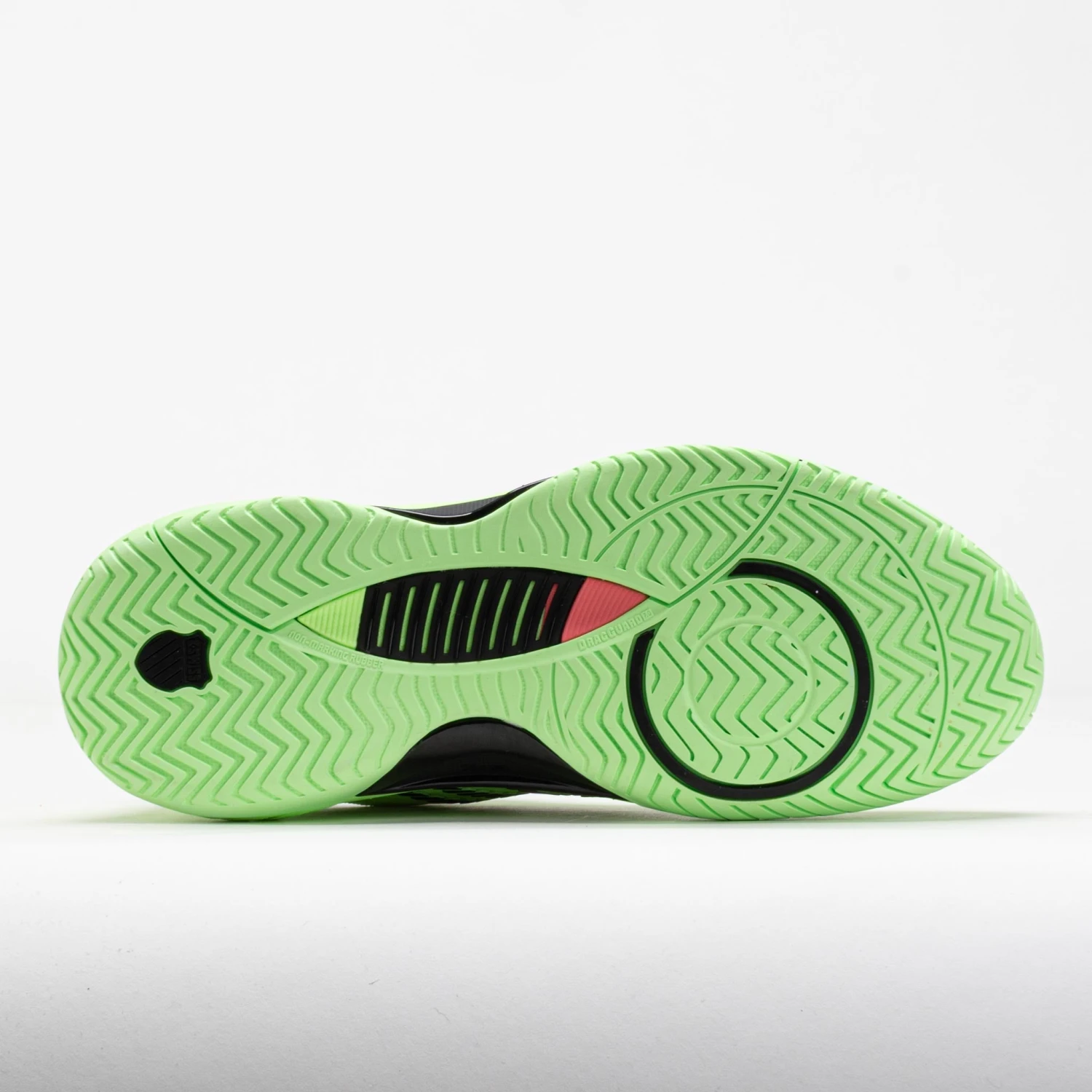 K-Swiss Hypercourt Supreme 2 Men's Soft Neon Green/Black/Neon Lava 4 K-Swiss Hypercourt Supreme 2 Men's Soft Neon Green/Black/Neon Lava - Image 4