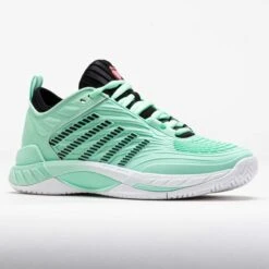 K-Swiss Hypercourt Supreme 2 Women's Neon Mint/Black/White -Holabird Sports Store 118544 5