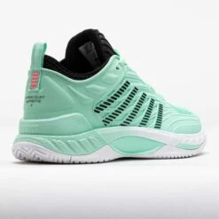 K-Swiss Hypercourt Supreme 2 Women's Neon Mint/Black/White -Holabird Sports Store 118544 6