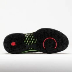 K-Swiss Hypercourt Express 2 Men's Black/Soft Neon Green/Neon Lava -Holabird Sports Store 118547 4
