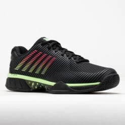 K-Swiss Hypercourt Express 2 Men's Black/Soft Neon Green/Neon Lava -Holabird Sports Store 118547 5