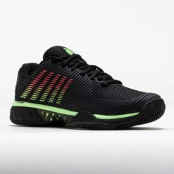 K-Swiss Hypercourt Express 2 Clay Men's Black/Neon Green/Neon Lava 10 K-Swiss Hypercourt Express 2 Clay Men's Black/Neon Green/Neon Lava -Holabird Sports Store 118549 5