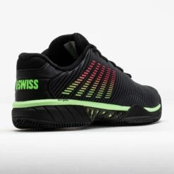 K-Swiss Hypercourt Express 2 Clay Men's Black/Neon Green/Neon Lava 11 K-Swiss Hypercourt Express 2 Clay Men's Black/Neon Green/Neon Lava -Holabird Sports Store 118549 6