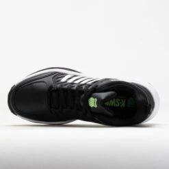 K-Swiss Court Express 2 Men's Black/White/Soft Neon Green -Holabird Sports Store 118553 2