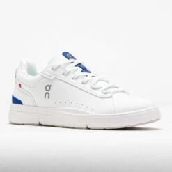 On Running On The Roger Advantage Men's White/Indigo -Holabird Sports Store 118631 5