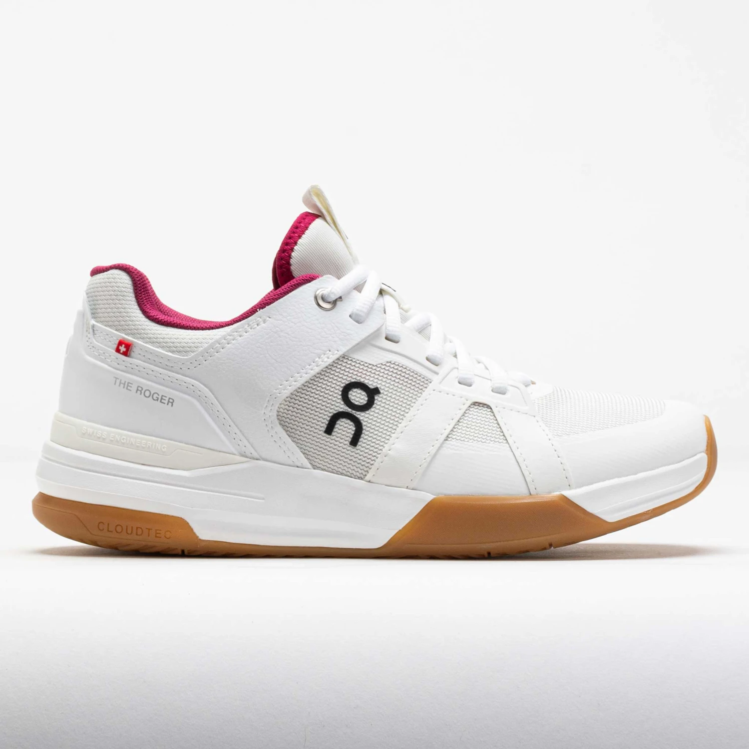 On Running On The Roger Clubhouse Pro Women's Ivory/Grenadine 1 On Running On The Roger Clubhouse Pro Women's Ivory/Grenadine