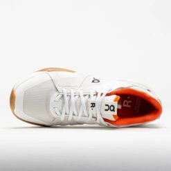 On Running On The Roger Clubhouse Pro Men's Ivory/Flame -Holabird Sports Store 118656 2