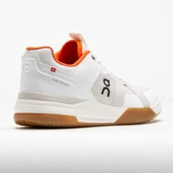 On Running On The Roger Clubhouse Pro Men's Ivory/Flame -Holabird Sports Store 118656 6