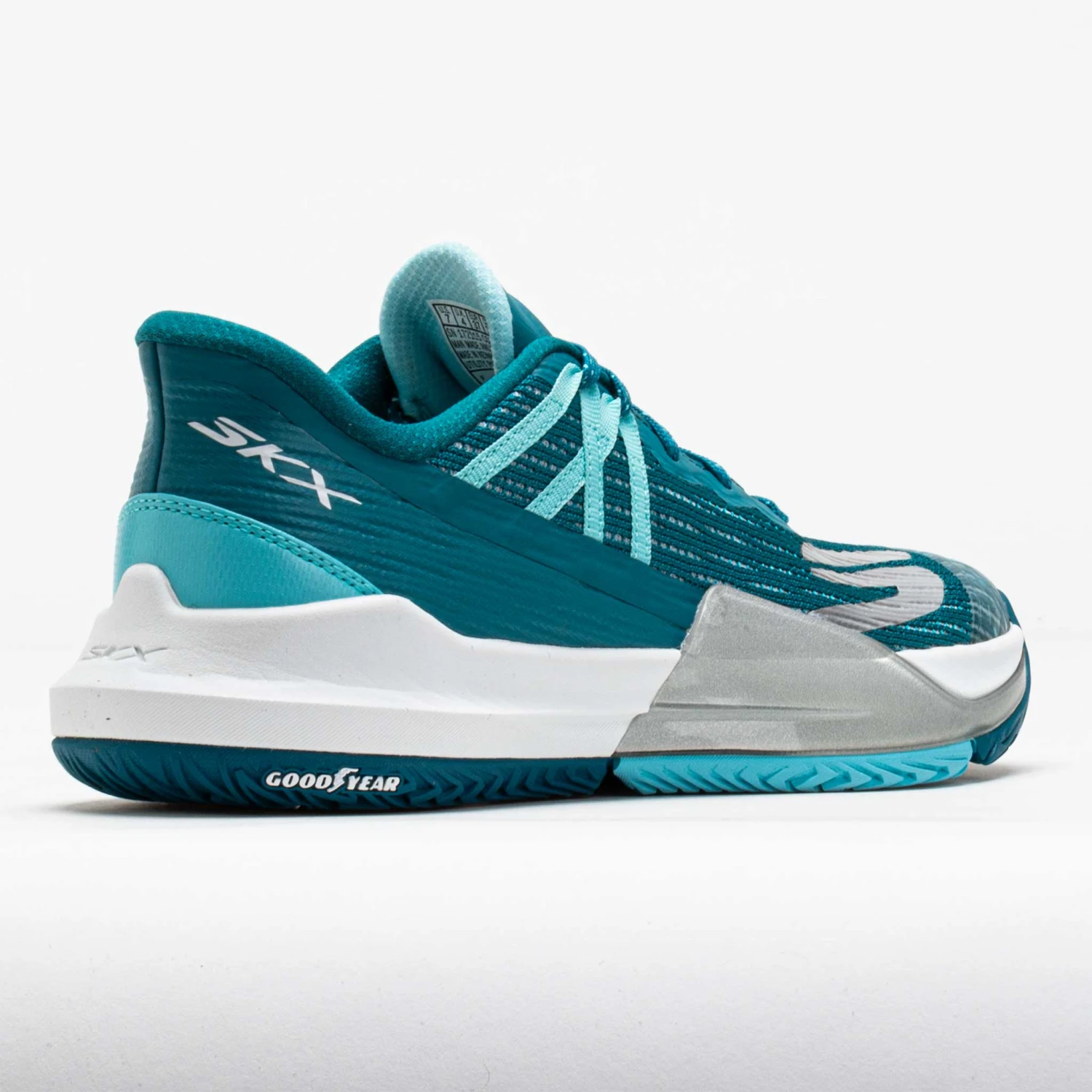 Skechers Baseline Bully Women's Aqua/Silver 6 Skechers Baseline Bully Women's Aqua/Silver - Image 6