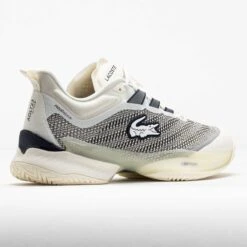 Lacoste AG-LT 23 Ultra Men's Off White/Navy -Holabird Sports Store 118686 6