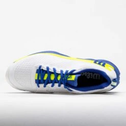 Wilson Rush Pro 4.5 Men's White/Amparo Blue/Safety Yellow -Holabird Sports Store 118719 2