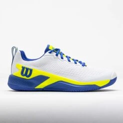 Wilson Rush Pro 4.5 Men's White/Amparo Blue/Safety Yellow