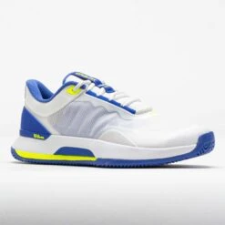 Wilson Intrigue Tour Women's White/Amparo Blue/Safety Yellow -Holabird Sports Store 118759 5