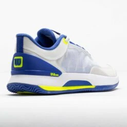 Wilson Intrigue Tour Women's White/Amparo Blue/Safety Yellow -Holabird Sports Store 118759 6