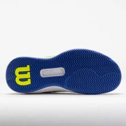 Wilson Intrigue Pro Women's White/Amparo Blue/Safety Yellow 9 Wilson Intrigue Pro Women's White/Amparo Blue/Safety Yellow -Holabird Sports Store 118761 4