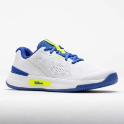 Wilson Intrigue Pro Women's White/Amparo Blue/Safety Yellow 10 Wilson Intrigue Pro Women's White/Amparo Blue/Safety Yellow -Holabird Sports Store 118761 5