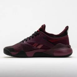 Reebok Nano Court Women's Black/Cherry/Retro Red -Holabird Sports Store 118958 1